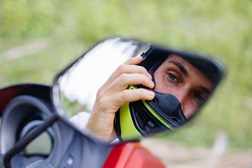 wear safety gear when motorcycling all the time