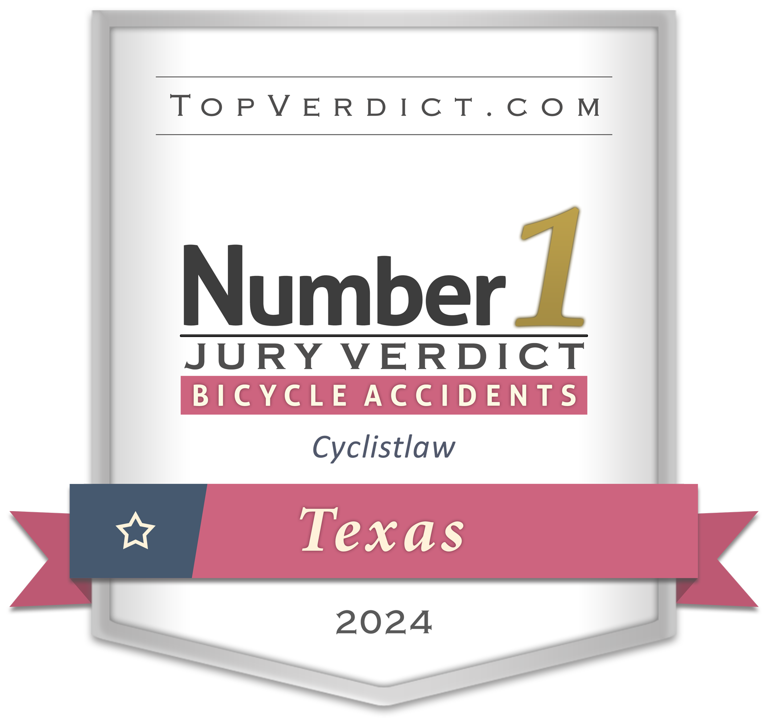 Number 1 Bicycle Accident Jury Verdict Award in Texas 2024 for Cyclistlaw